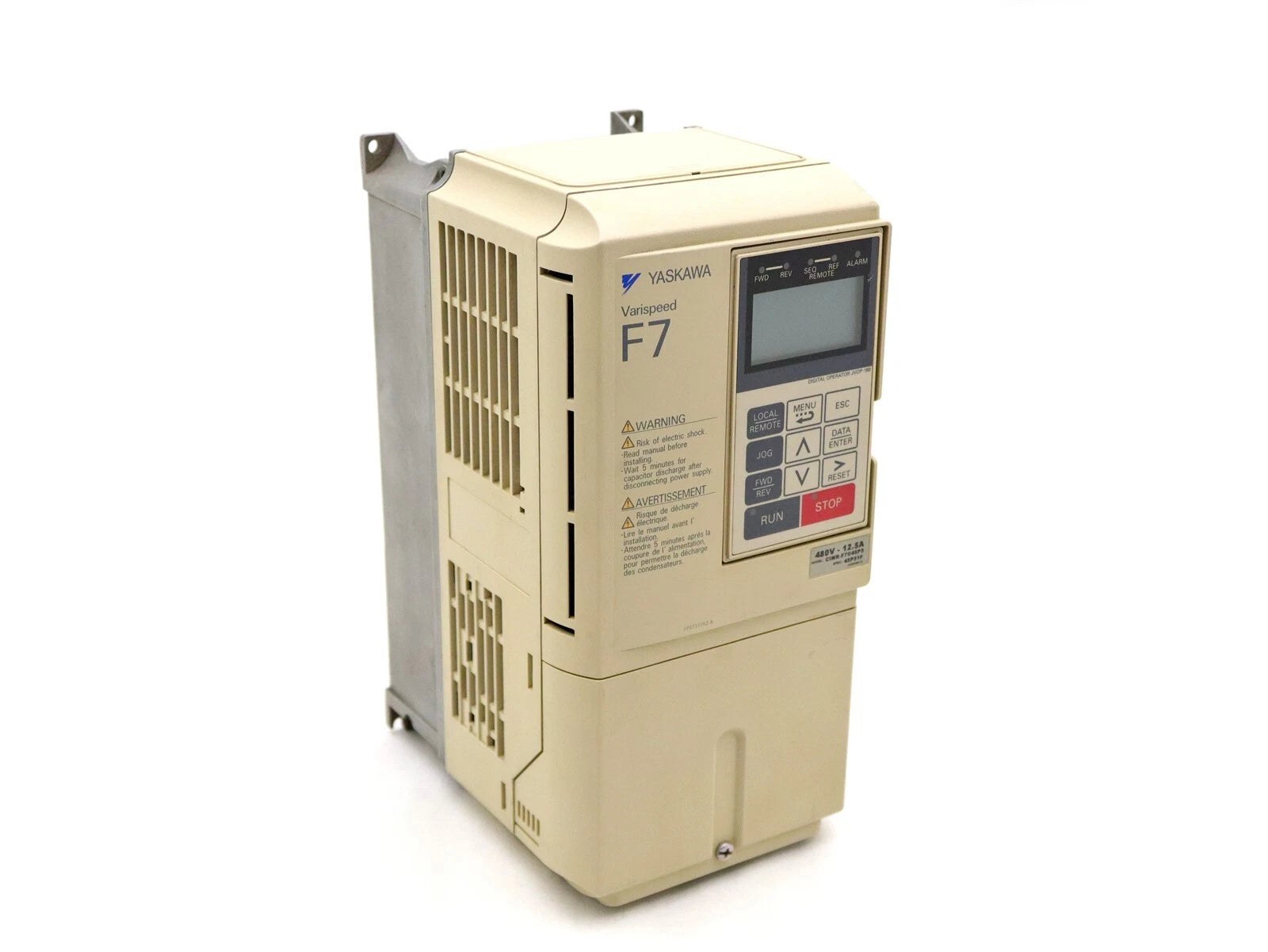 CIMR-F7U45P5 | Yaskawa F7 Varispeed AC Drive 480 VAC 7.5 HP