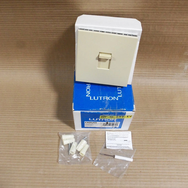 NF-10-277-IV | Lutron Nova Slide Fluorescent Dimmer 277VAC 1000W Ivory