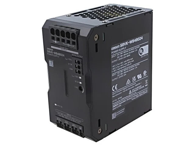 Omron S8VK-WB48024 Power Supply 24VDC 480W 3 Phase DIN Rail 20A