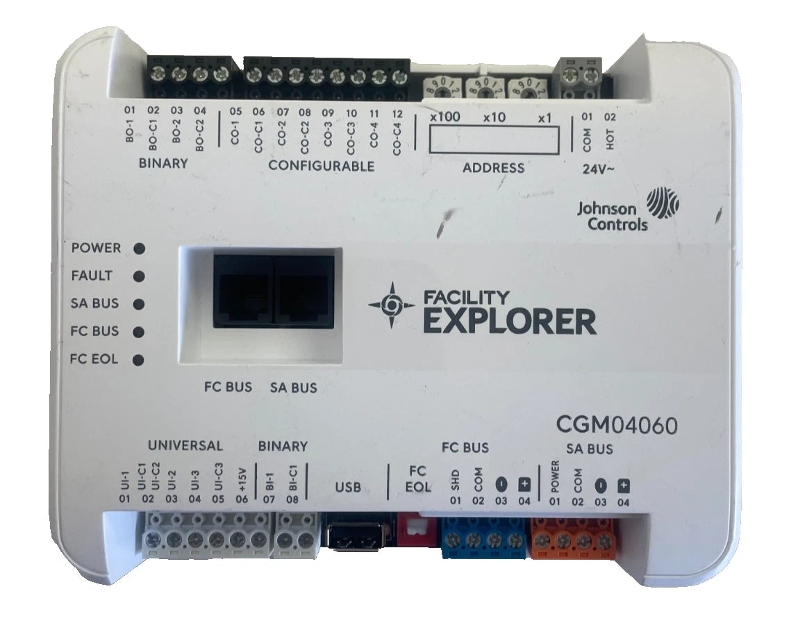 Johnson Controls F4-CGM04060-0 10-Point HVAC Controller