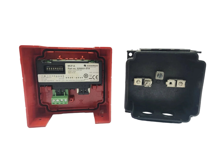 Consilium 5200031-01A Salwico MCP-A WP IP67 Addressable Manual Call Point