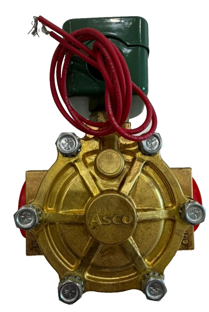 ASCO 8210D32 Series 210 Two-Way Normally Open Solenoid Valve for High-Flow Industrial Fluid Control Applications
