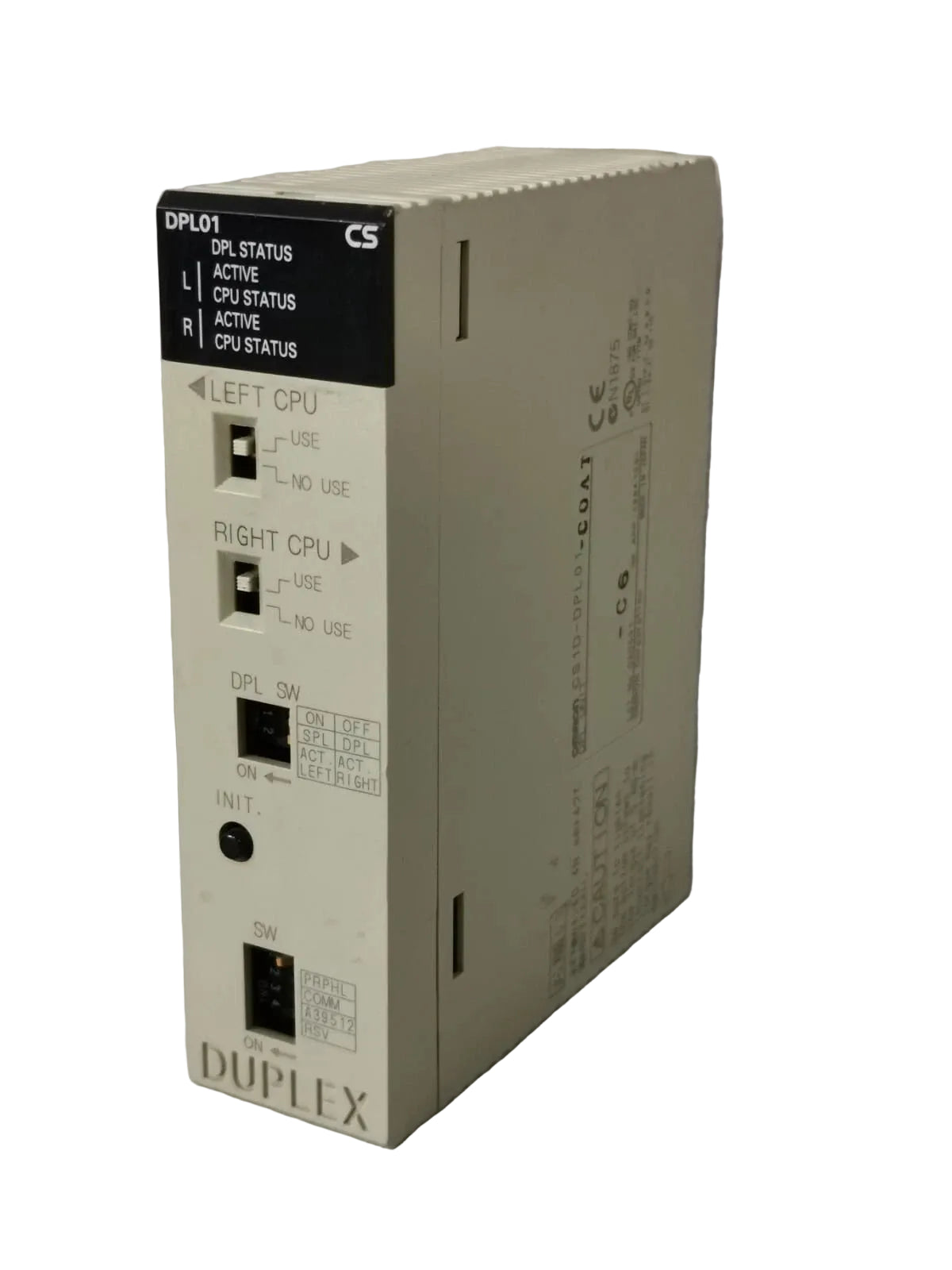 CS1D-DPL01 | Omron CS1D Duplex Control Module for Redundant PLC Systems