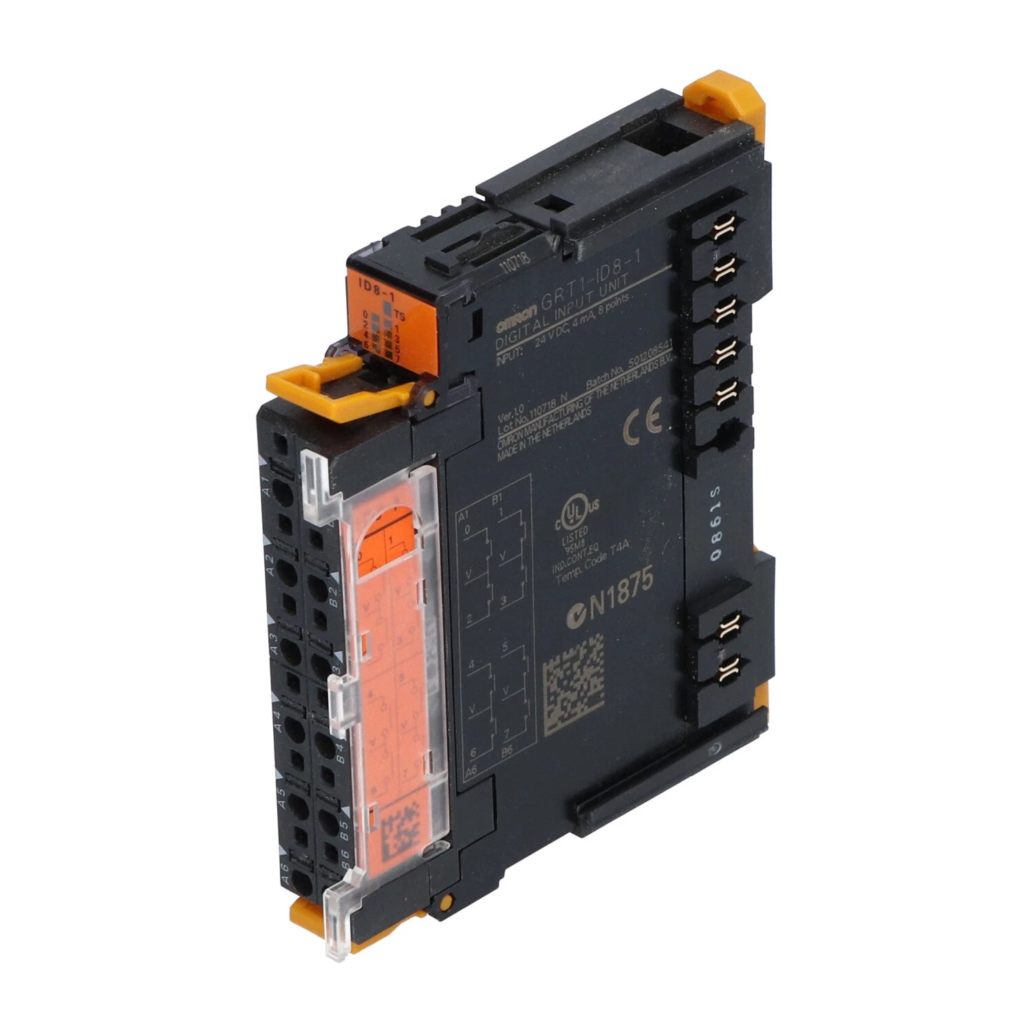 GRT1-ID8-1 | Omron SmartSlice 8-Point 24VDC Digital Input Module