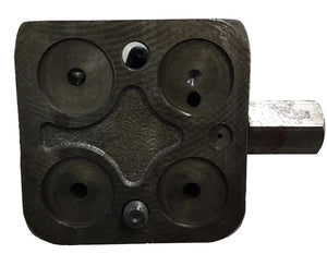 Danfoss 152B0019 OLSA 80 Static Load-Sensing Hydraulic Steering Priority Valve, 4 Bar, UNF Ports