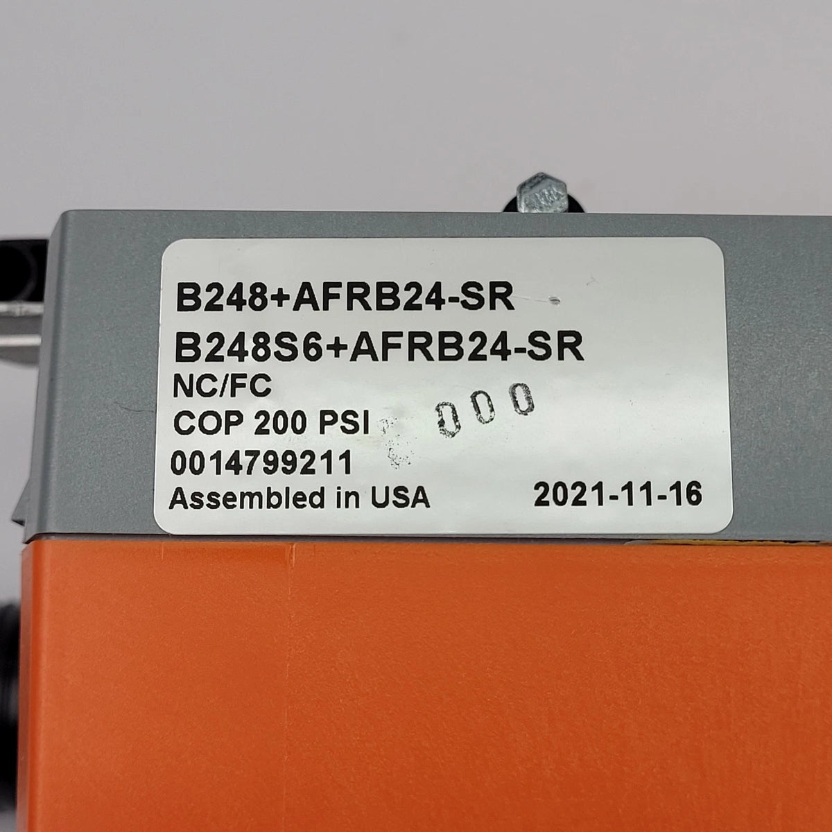 Belimo B248+AFRB24-SR 2" 2-Way Characterized Control Valve