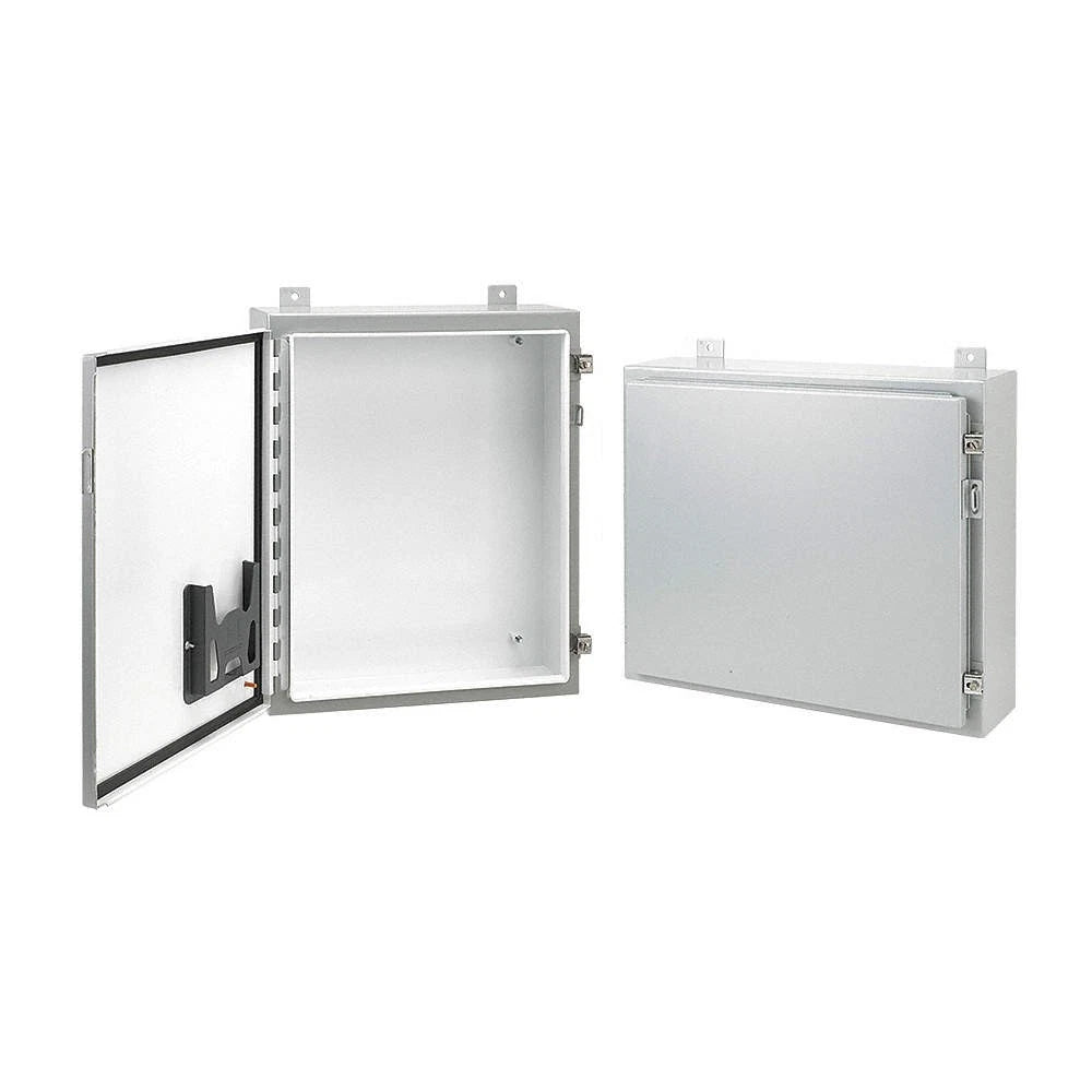 nVent HOFFMAN A242412LP 24x24x12 Continuous Hinge Wall-Mount Enclosure