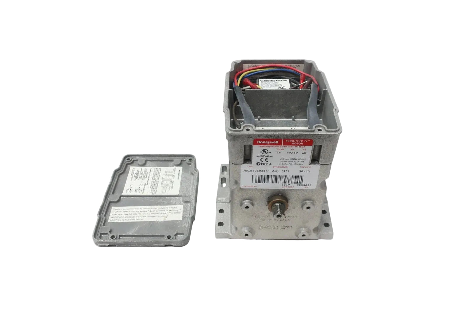 M9184C1031 | Honeywell Modutrol IV 24V Proportional Actuator Motor 150 lb-in Torque