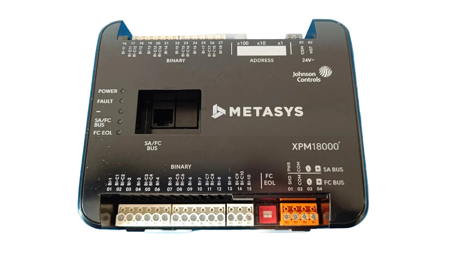 Johnson Controls M4-XPM18000-0 18-Point Input Expansion Module for Metasys Building Automation Systems