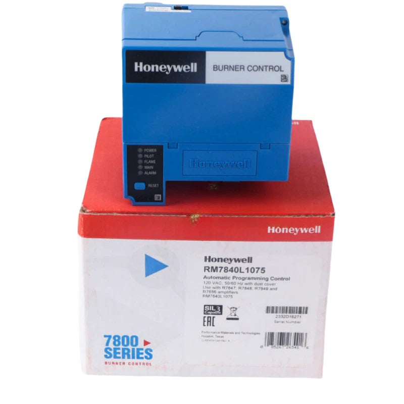RM7840L1075 | Honeywell 7800 Series Burner Programmer Control 120VAC