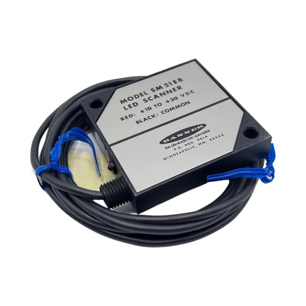 SM51EB | Banner Engineering SM51 Series Photoelectric Emitter, 8 m Range