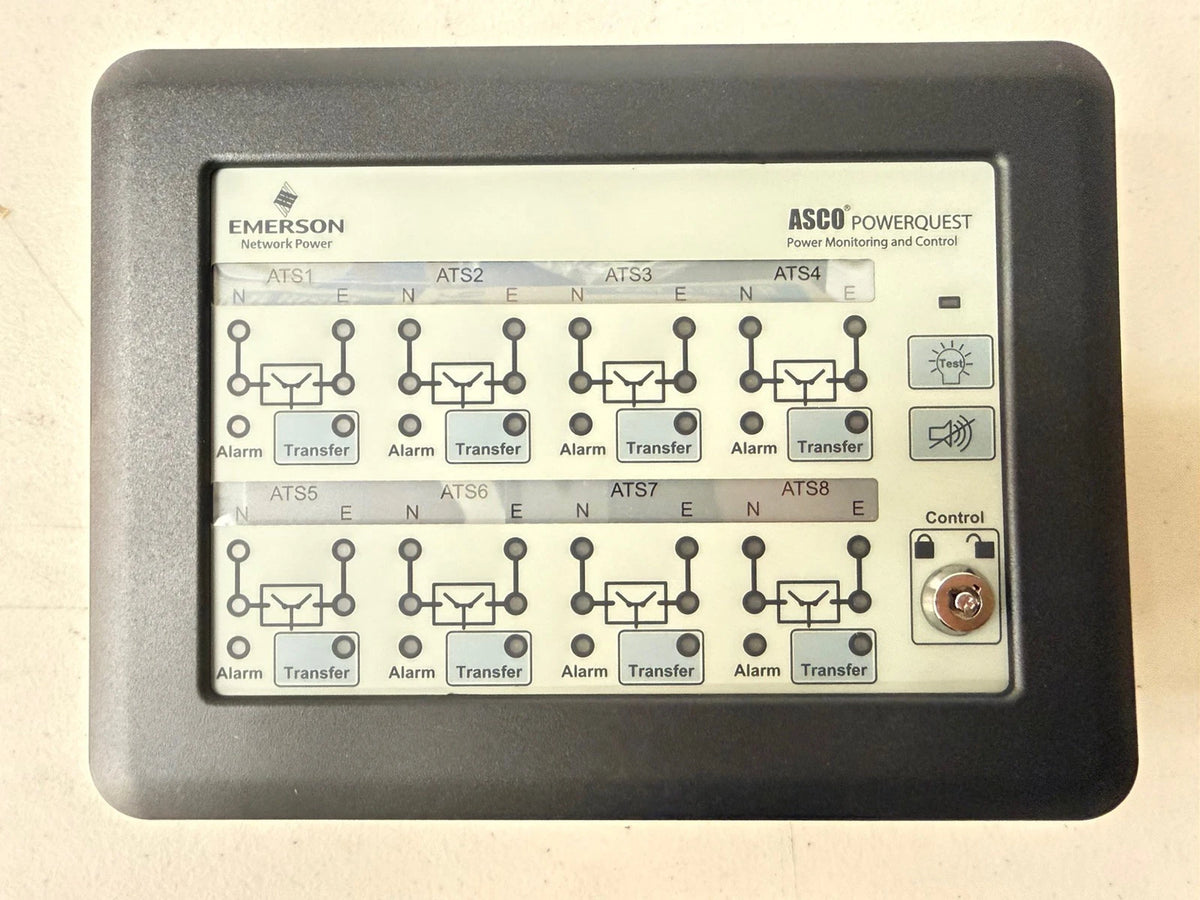 ASCO 5350 Eight-Channel Remote Annunciator for Automatic Transfer Switches