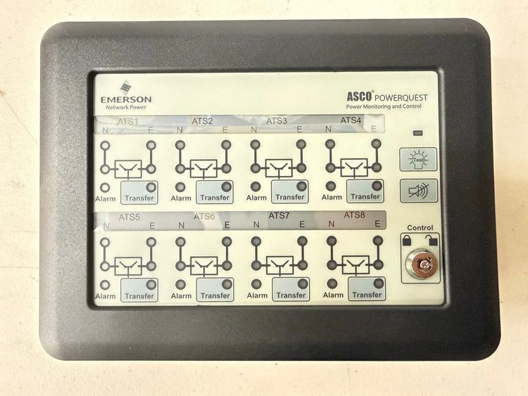 ASCO 5350 Eight-Channel Remote Annunciator for Automatic Transfer Switches