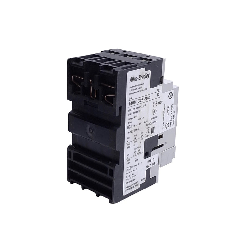 140M-C2E-B40 | Allen-Bradley Motor Protection Circuit Breaker 2.5-4A 480V, Frame C