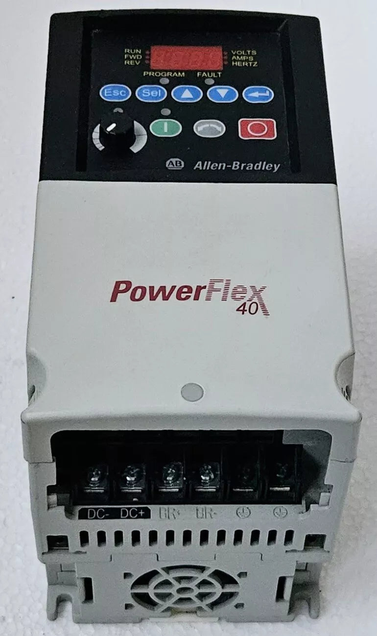 22B-A2P3N104 | Allen-Bradley PowerFlex 40 AC Drive 240VAC 1-Phase