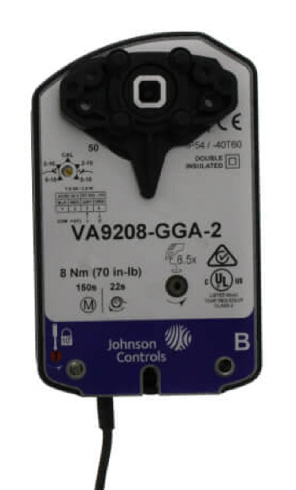 Johnson Controls VA9208-GGA-2 Proportional Spring Return Valve Actuator