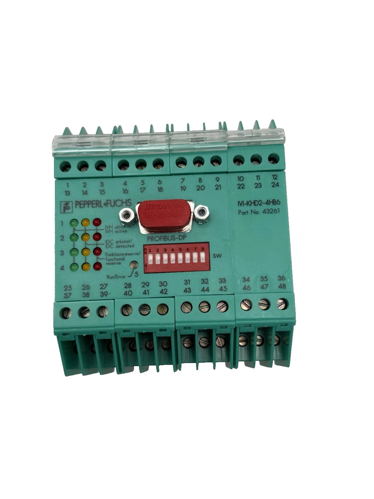 Pepperl+Fuchs IVI-KHD2-4HB6 PROFIBUS-DP Identification Interface