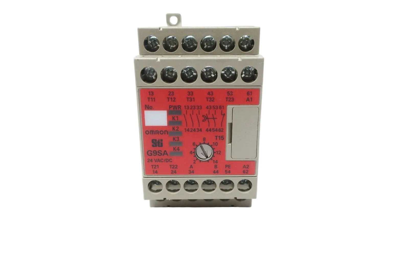 G9SA-321-T15 | Omron G9SA Series 24 VAC/DC Safety Relay 3PST-NO