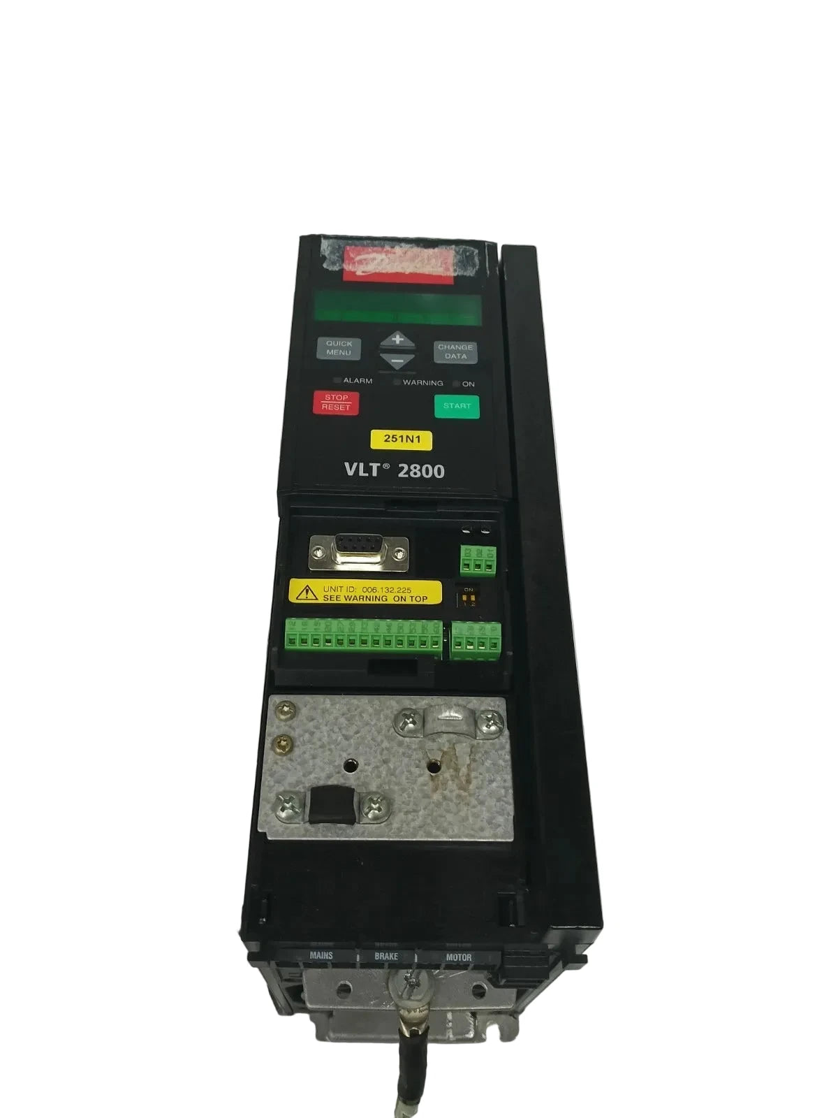 Danfoss 178B2110 VLT 2800 3 HP Variable Frequency Drive