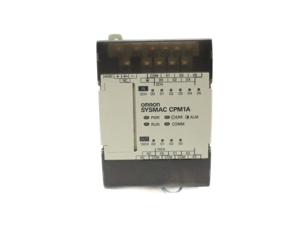 CPM1A-10CDT-D | Omron Micro PLC 10 I/O, 6 DC Inputs, 4 Relay Outputs, AC Power