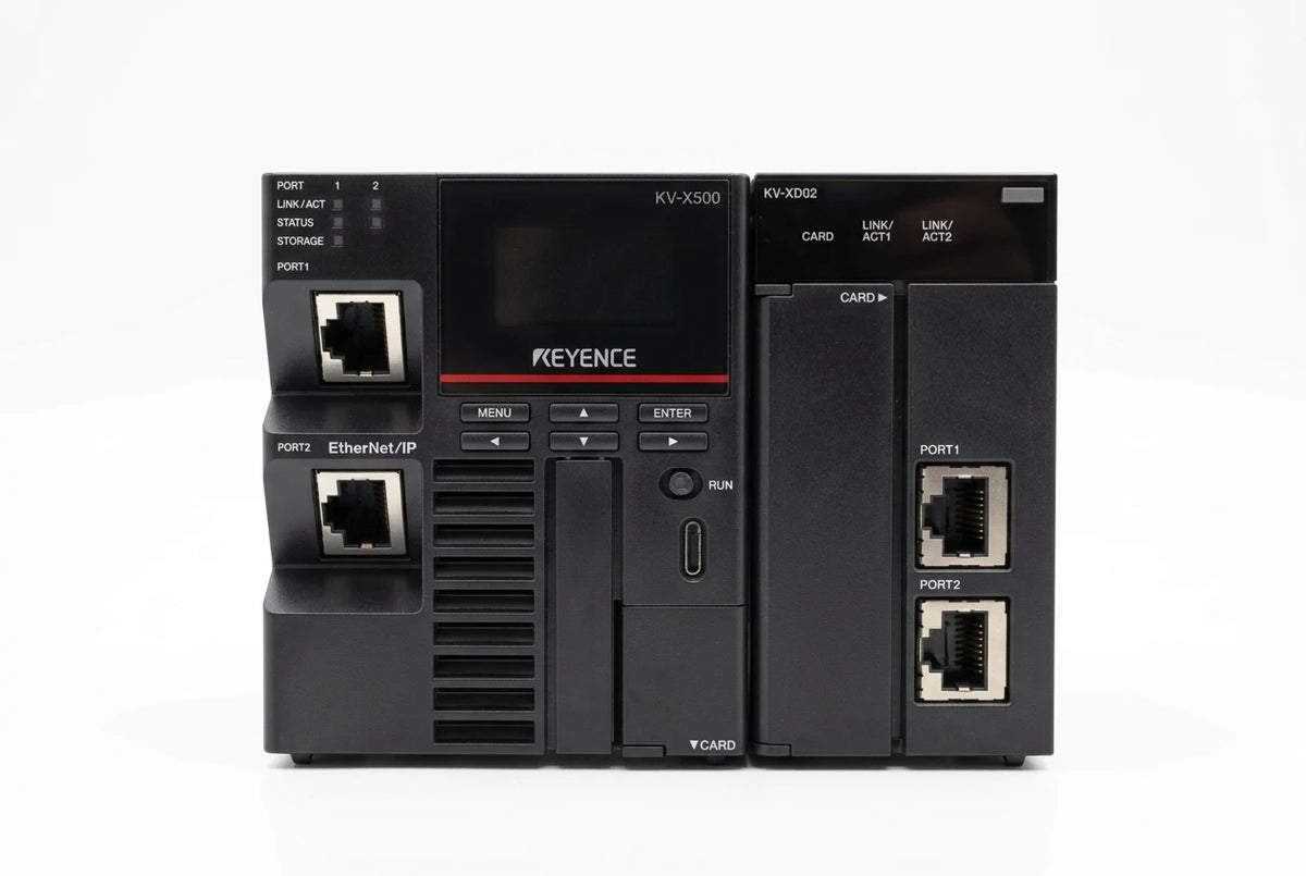 Keyence KV-X500 128MB High-Speed Programmable Logic Controller CPU Unit