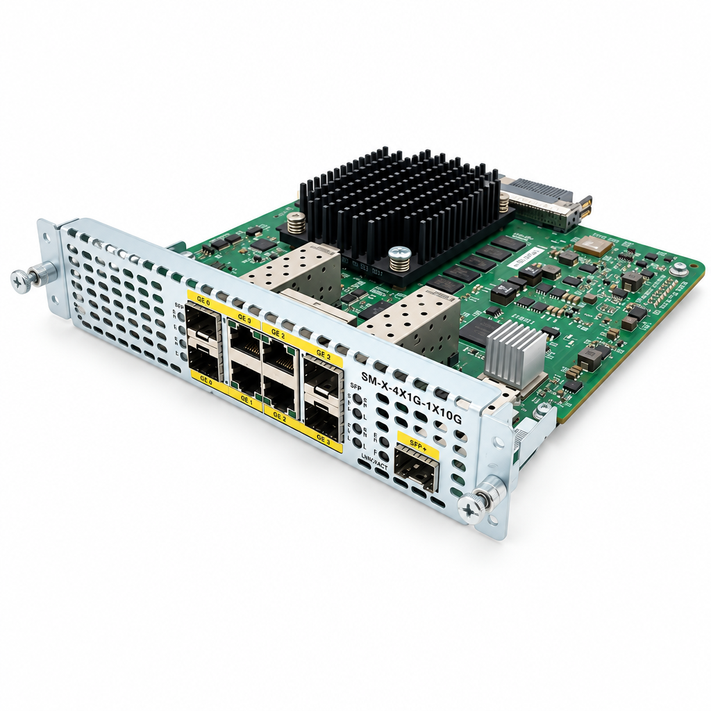 Cisco SM-X-4X1G-1X10G Ethernet WAN Service Module