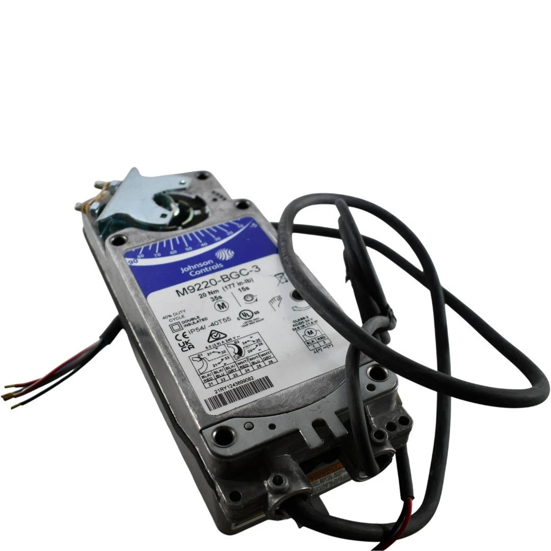 Johnson Controls M9220-BGC-3 24V On/Off Spring-Return Damper Actuator