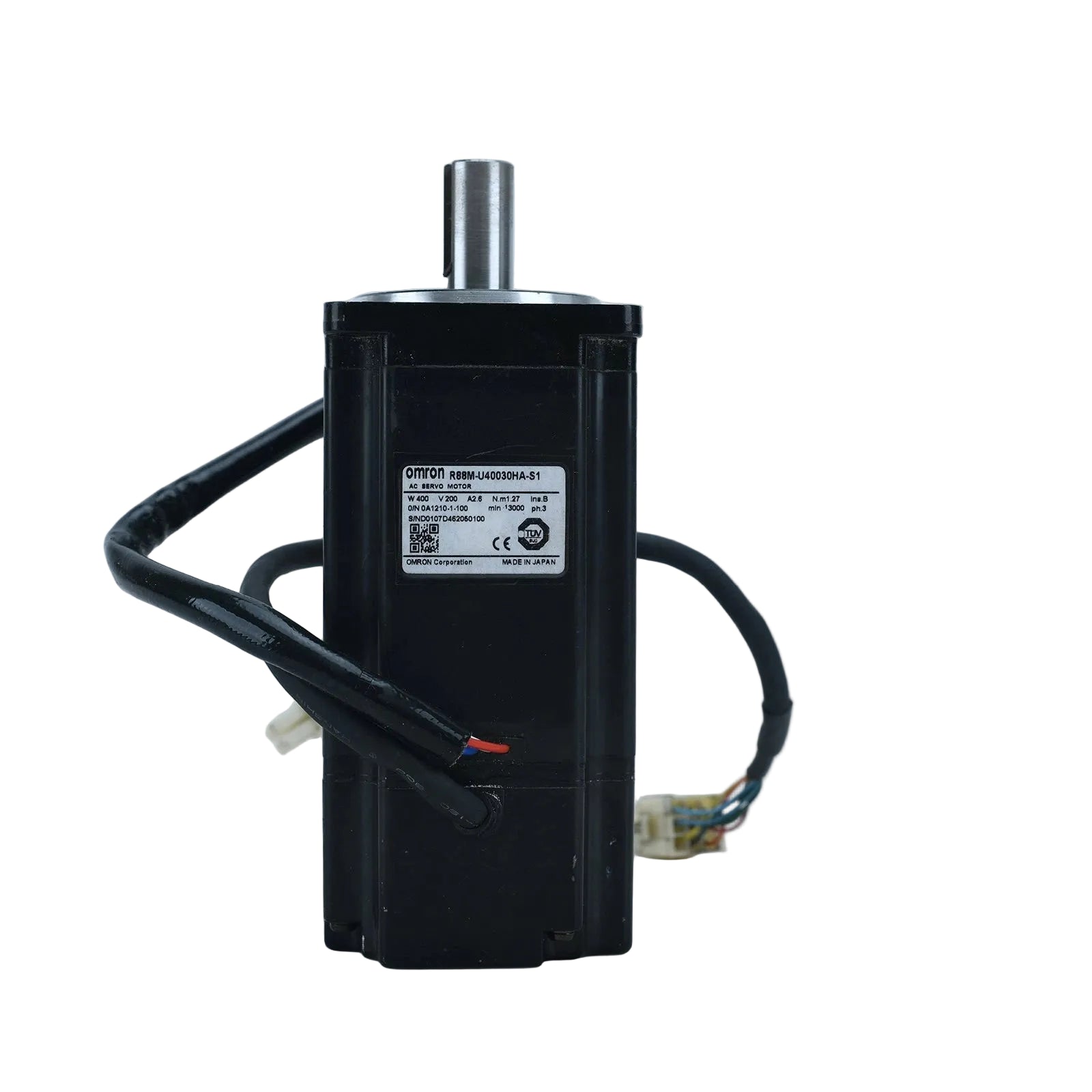R88M-U40030HA-S1 | Omron 400W 3000RPM AC Servo Motor with Incremental Encoder