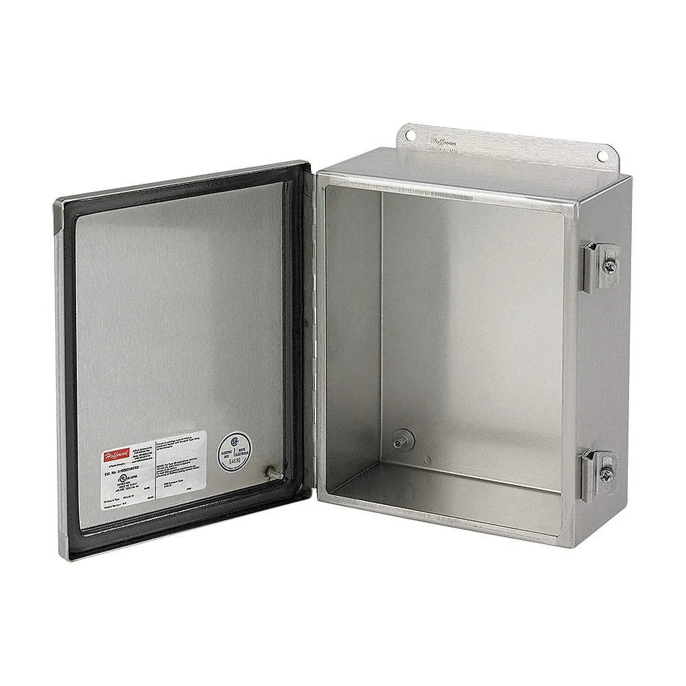 nVent HOFFMAN A8064CHNFSS 8x6x4 Stainless Steel Junction Box
