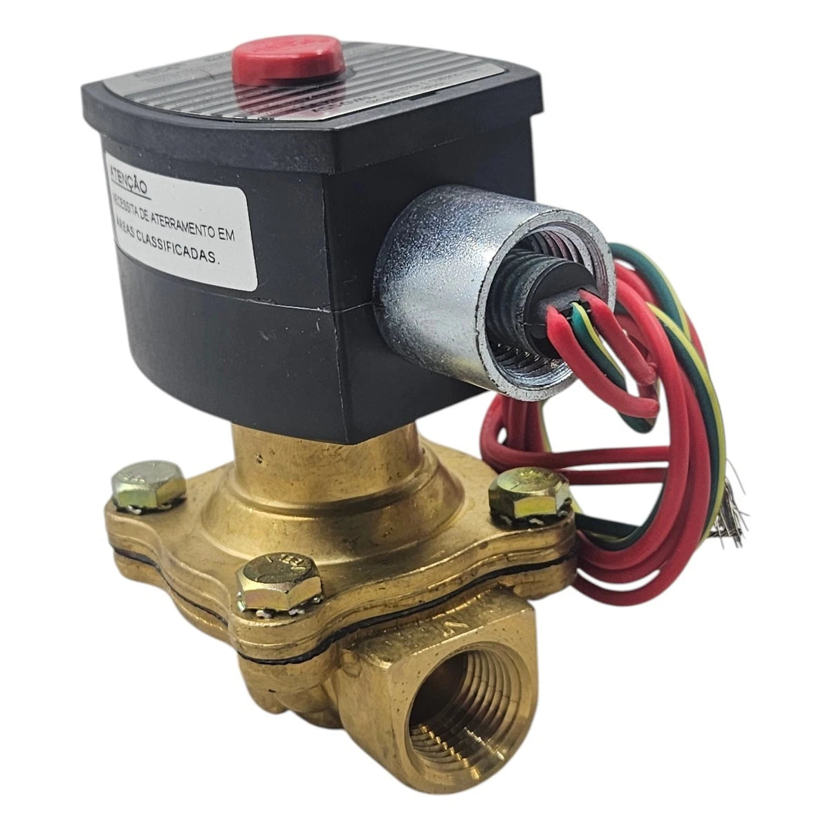 ASCO EF8210G034 Series 210 Explosion-Proof Normally Open Solenoid Valve for Industrial Fluid Control Applications