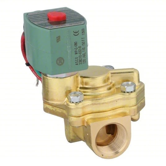 ASCO 8221G005 Series 8221 3/4 Inch Slow-Closing Normally Closed Solenoid Valve