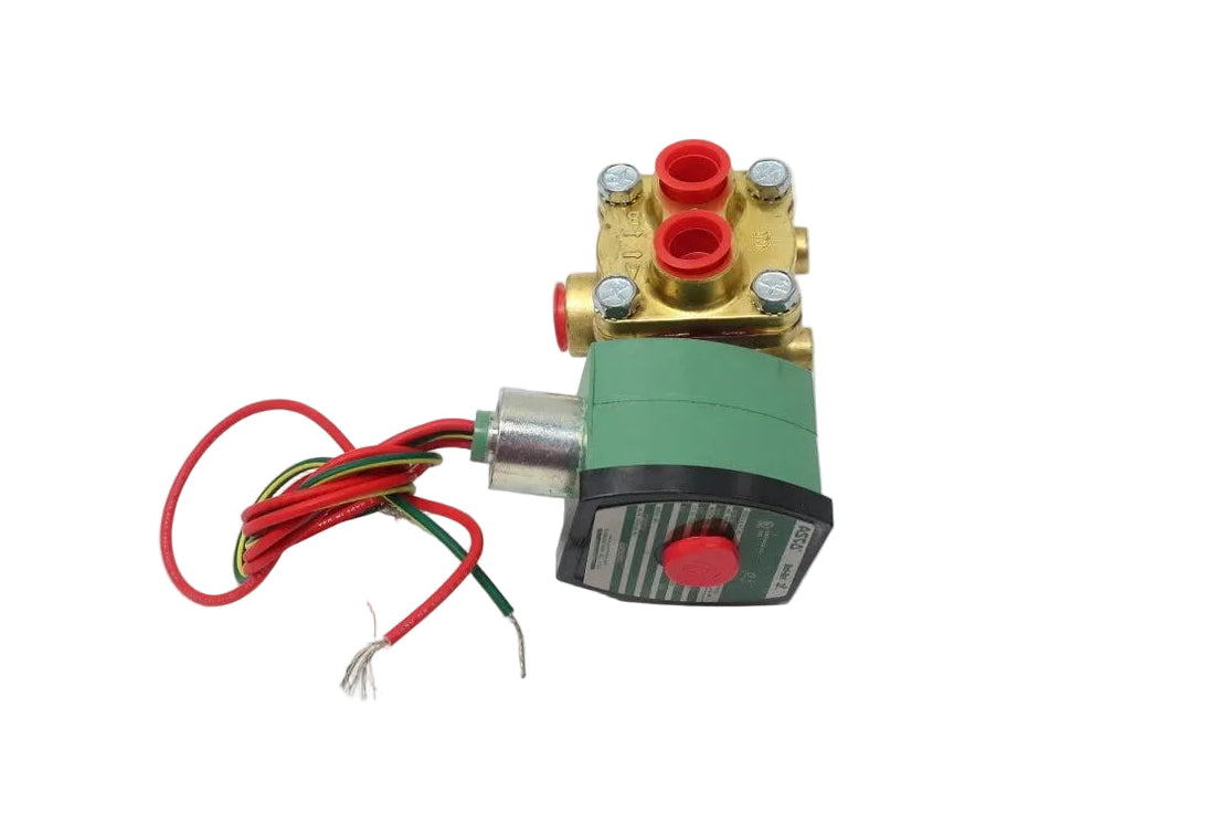 ASCO 8342G003 Series 8342 4-Way 3/8" Solenoid Valve 120V AC