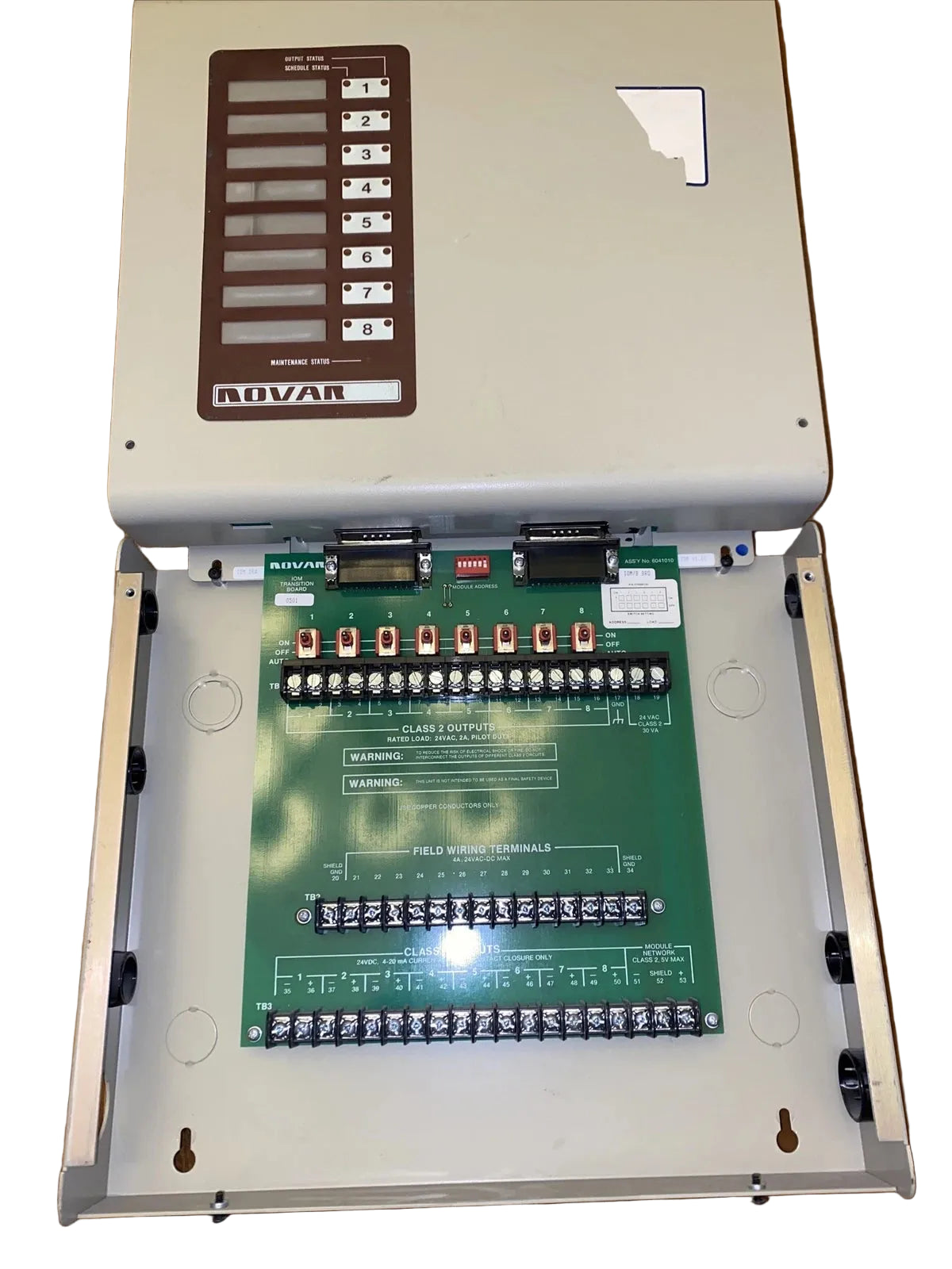 Refrigeration Output Module Novar IOM-1010 Input Output Module | Reliable Delivery