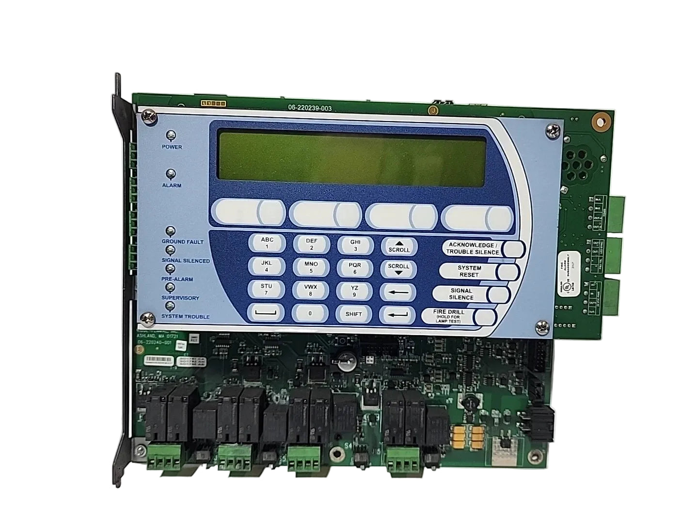 Kidde-Fenwal 06-220240-001 ARIES-NETLink Main Controller Board with LCD