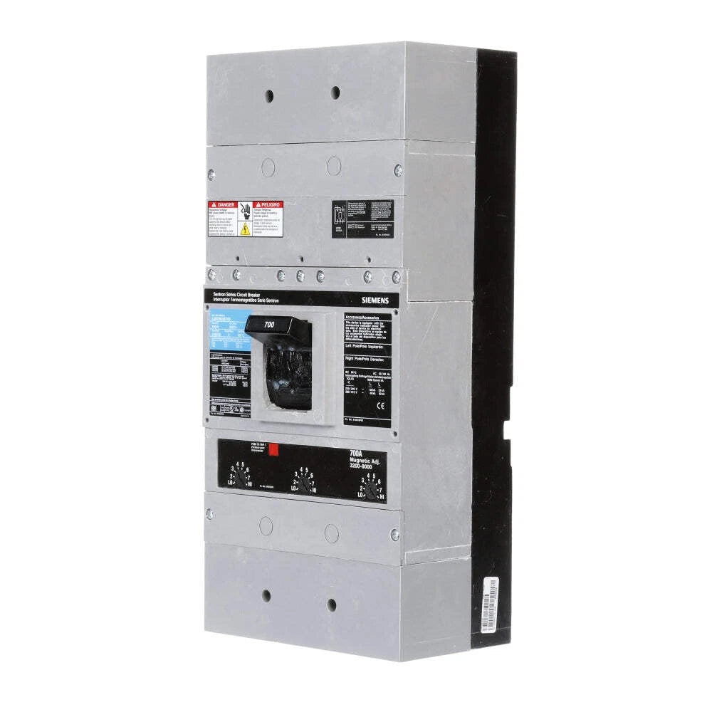 LMXD63B700 | Siemens Sentron™ 700A 600V 3-Pole Molded Case Circuit Breaker