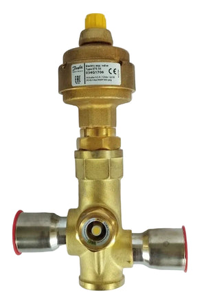 Danfoss 034G1706 ETS 50 Electric Expansion Valve with 1 1/8-Inch Solder Connections and Sight Glass