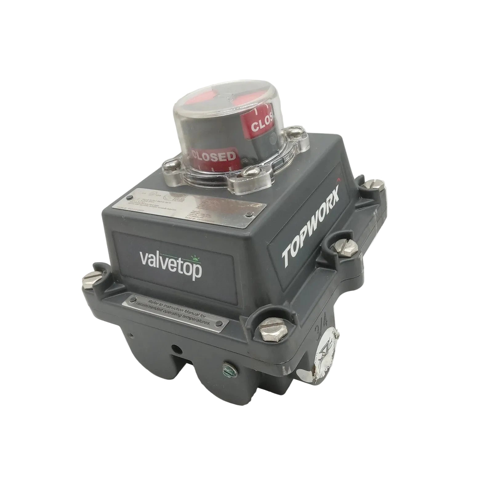 TopWorx DXP-L21GNEB Explosionproof Valve Position Switchbox