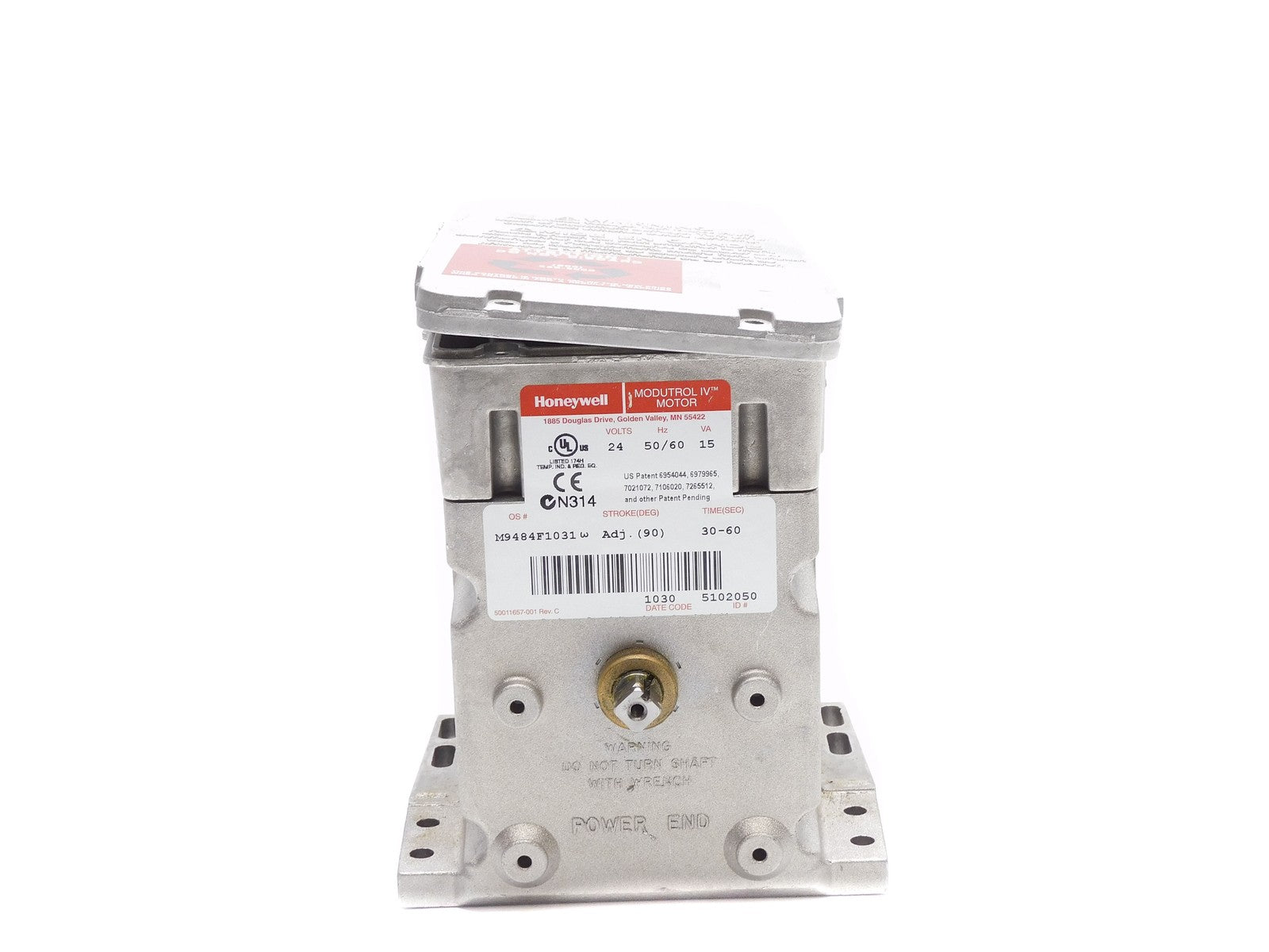 Honeywell M9484F1031 Proportional HVAC Actuator 150 lb-in 24 VAC
