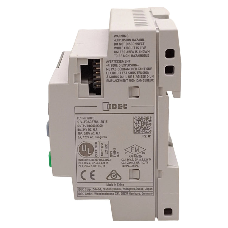 IDEC FL1F-H12RCE SmartRelay 12 I/O CPU with LCD Display