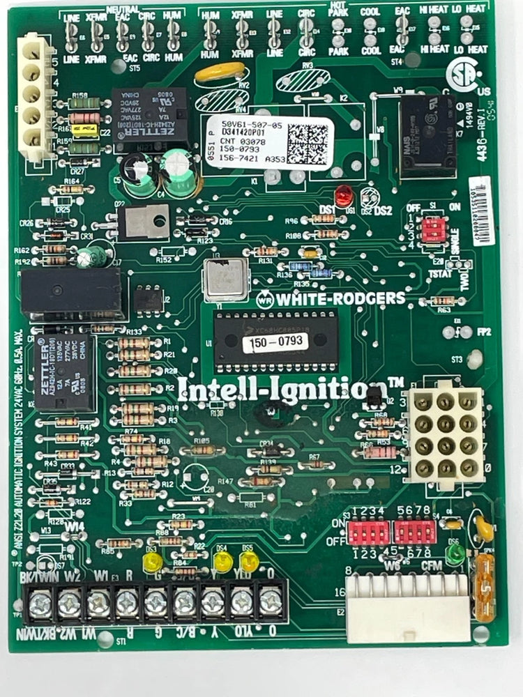 White-Rodgers 50V61-507-05 Two-Stage Furnace Control Board