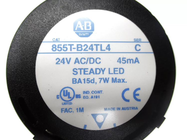855T-B24TL4 | Allen-Bradley Control Tower Stack Light