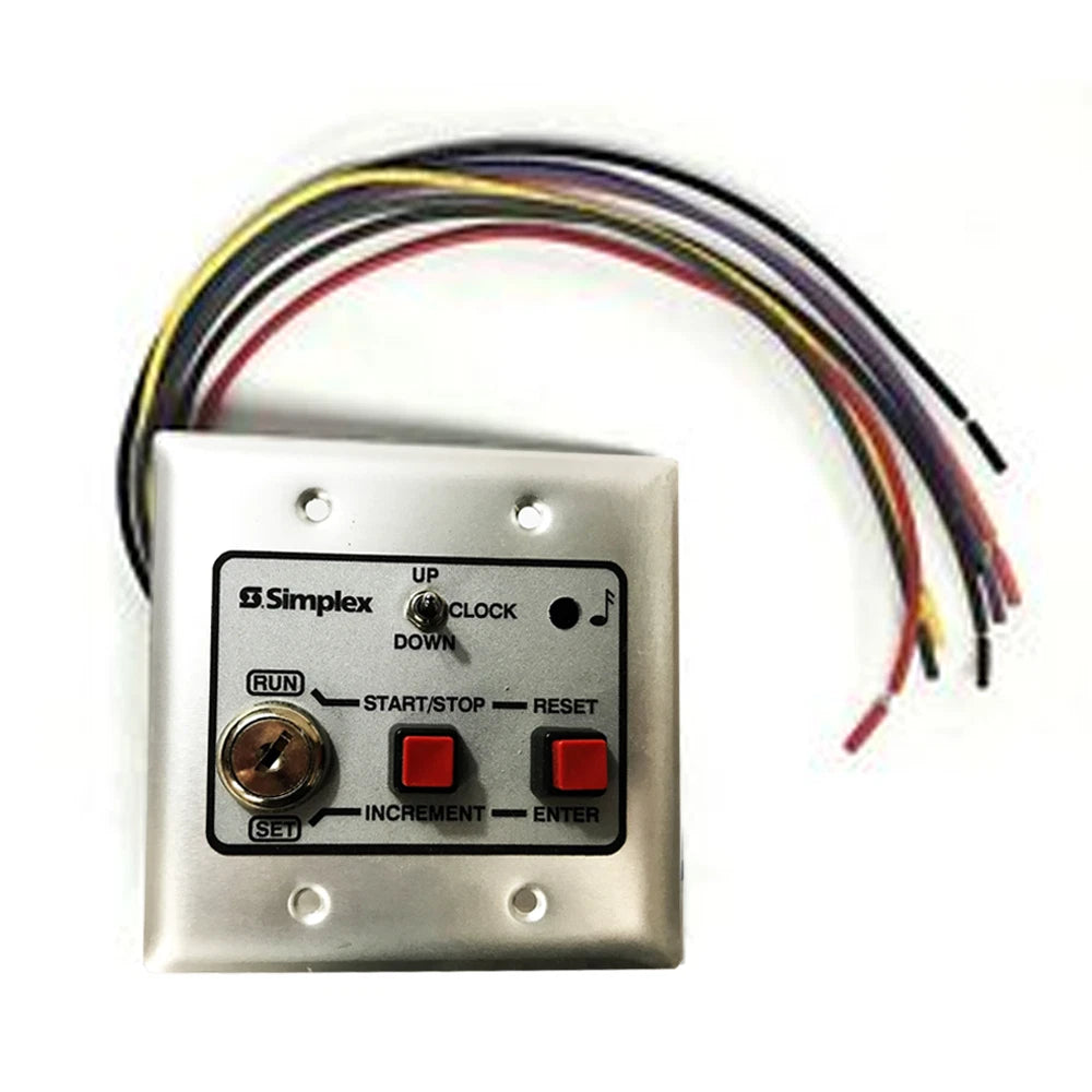 Simplex 6303-9202 Digital Clock Timer Control Station for LED Display Systems