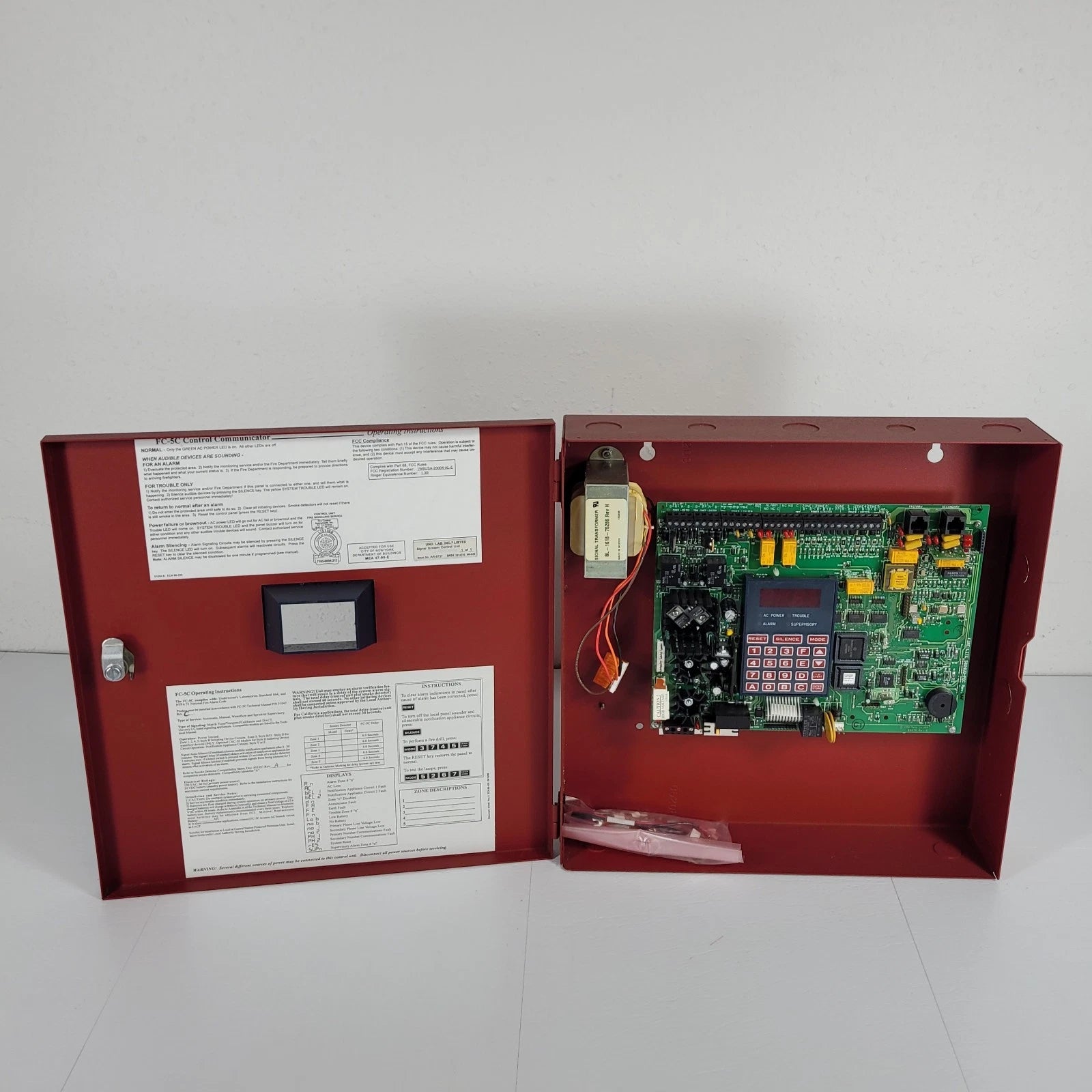 Fct Fire Router FCI FC-5C Fire Alarm Control Panel with Digital Communicator and Modul