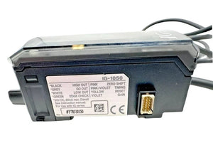 Keyence IG-1050 DIN Rail Laser Micrometer Amplifier Expansion Unit