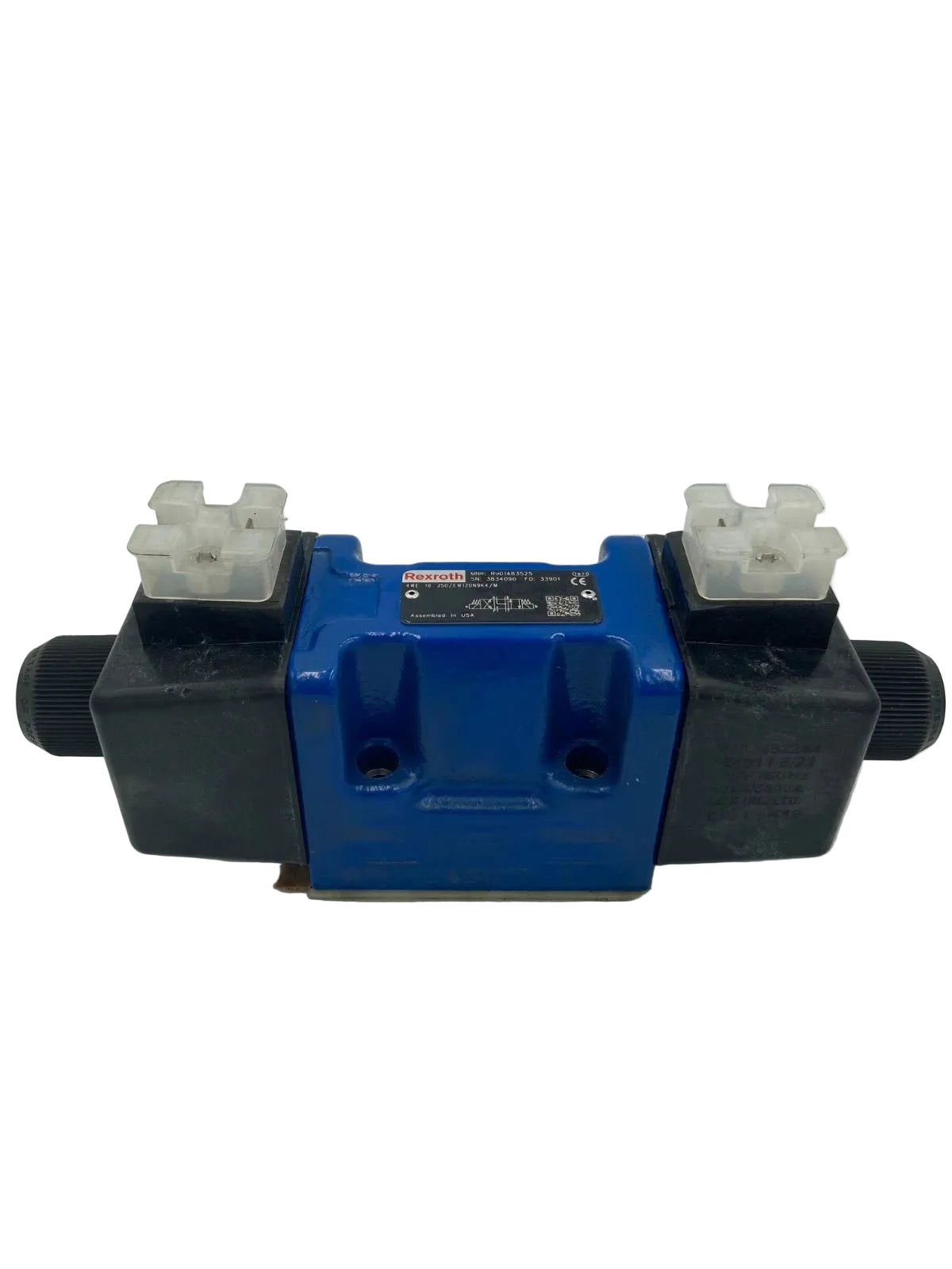 R901483525 | Bosch Rexroth WE Series Size 10 4/3-Way Directional Control Valve