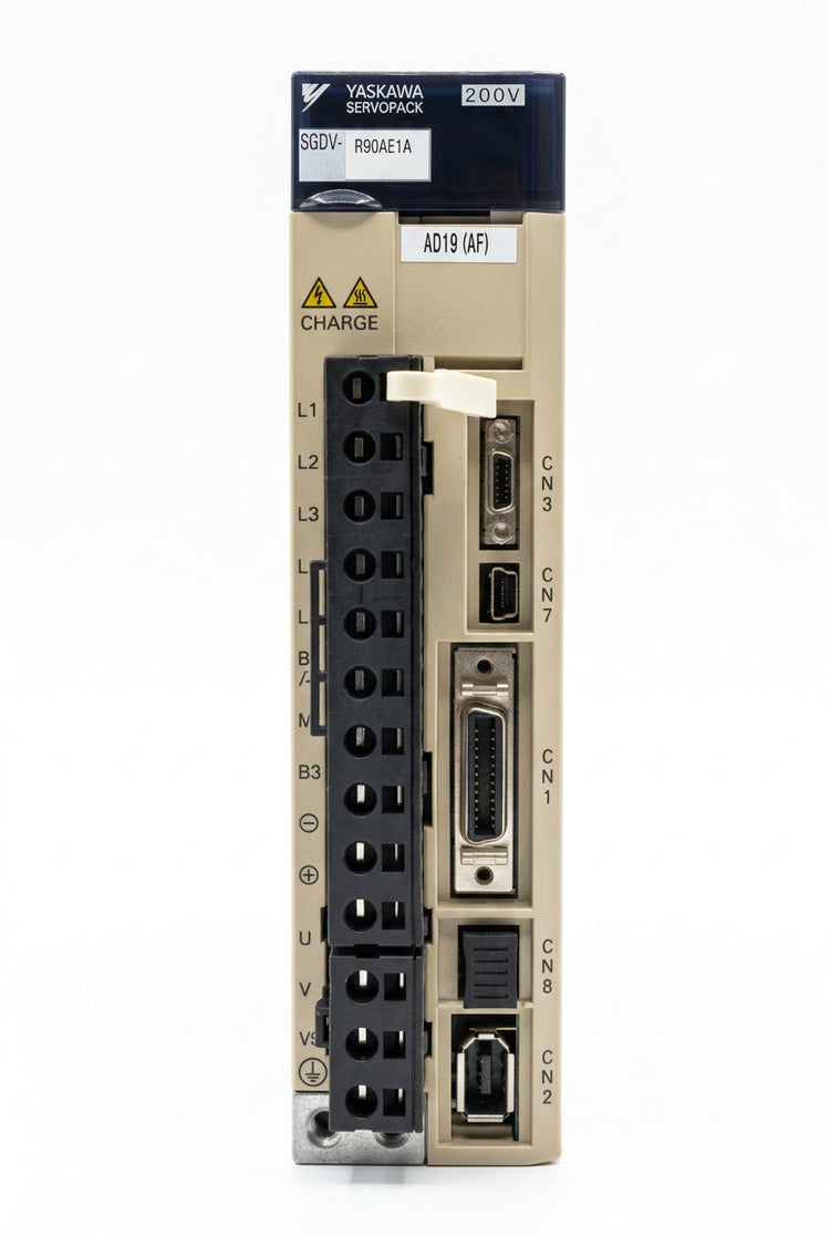 Yaskawa SGDV-R90AE1A Sigma-V 100 W AC Servo Drive for Rotary Motors