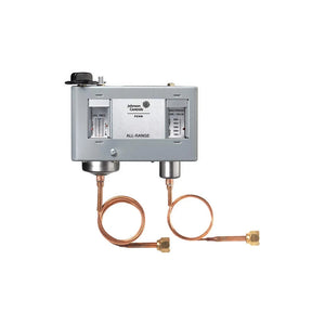 Johnson Controls P70LB-1C Dual Pressure Control With Automatic Reset and 36-Inch Capillary Connections