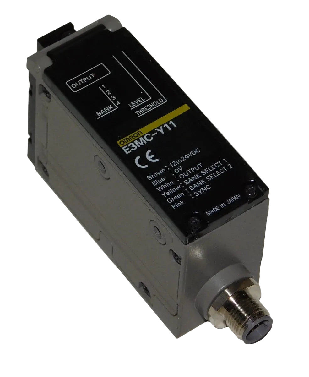 E3MC-Y11 | Omron E3MC Color Photoelectric Sensor Amplifier NPN 12–24VDC