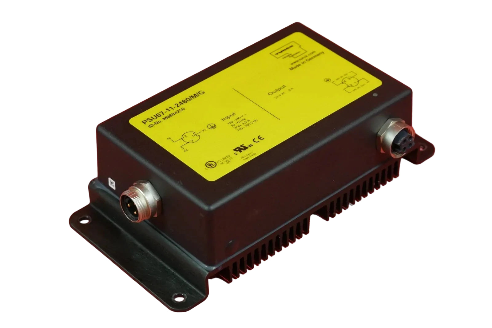 PSU67-11-2480/M | Turck 24 VDC Power Supply, 8 A Output, 100–240 VAC Input
