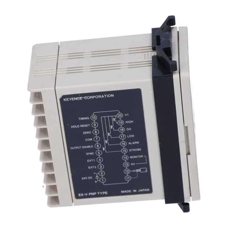 Keyence EX-V01P Amplifier Unit PNP High-Speed Displacement Sensor Controller